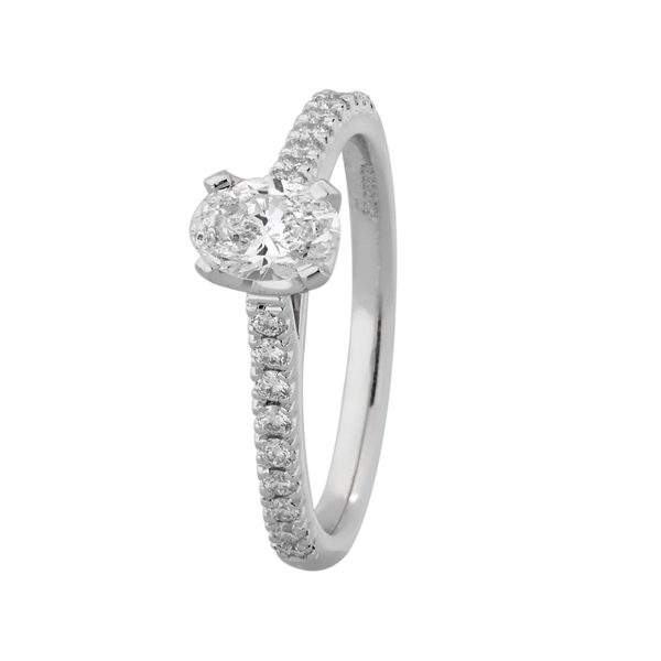 Custom Engagement Ring - Sydney CBD Oval - GIA Certified: 6173993243